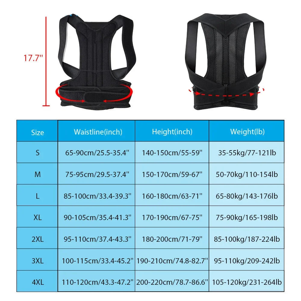 Straight Shoulders Brace Strap Correctpor New Upper Back Posture Corrector Posture Clavicle Support Corrector Back