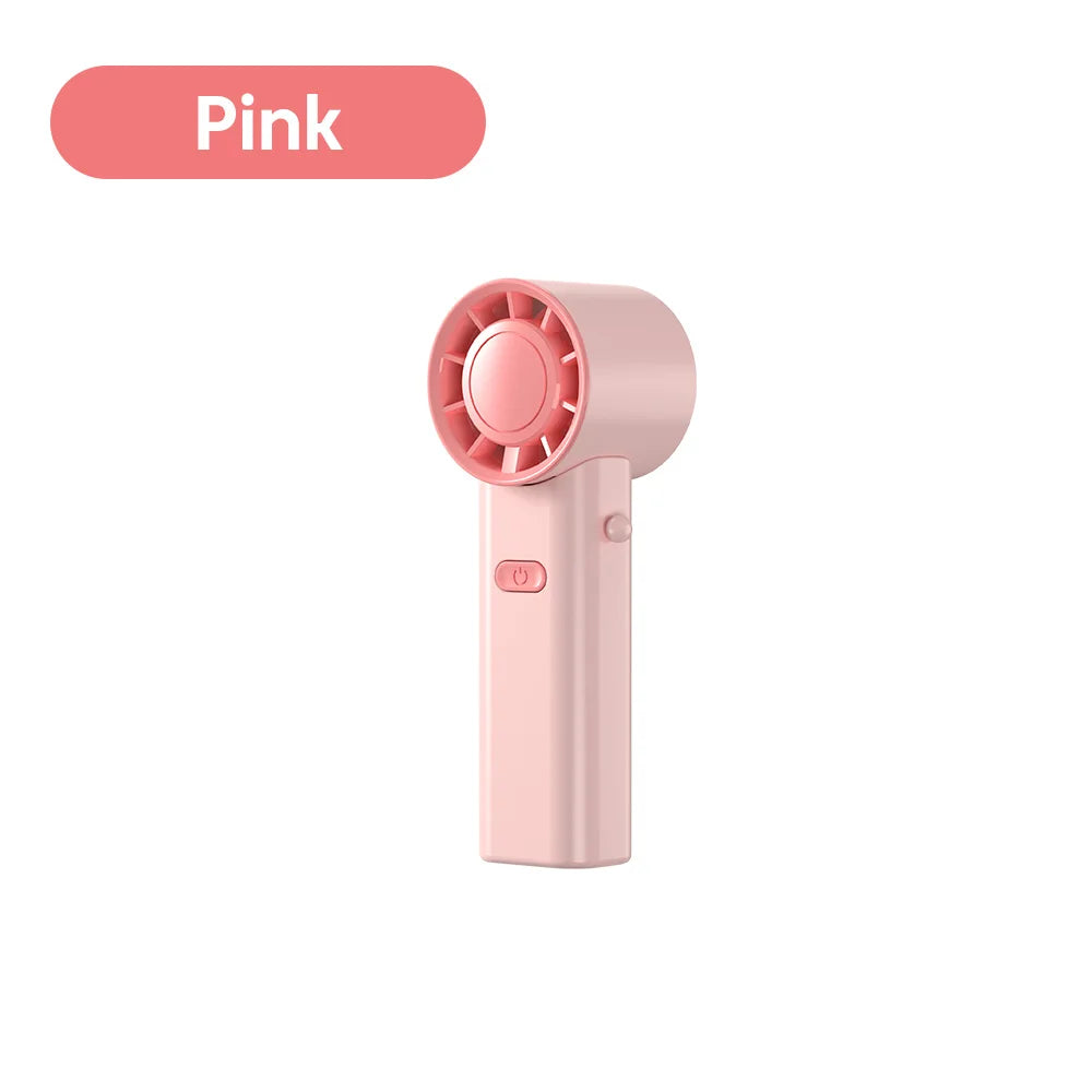 Mini Fan Foldable/Neck hanging/Handheld Fan 3-speed Adjust Portable For Home Outdoor Office Student Rechargeable Electric Fans