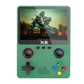 X6 Game Console Retro Video Game Console 3.5/4'' IPS Screen Portable Handheld Game Player 10000+ Classic Games Children Gifts