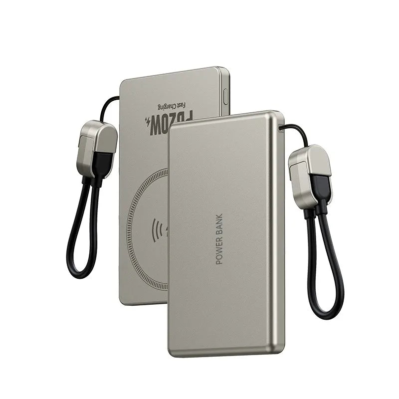 New Ultrathin Magnetic Power Bank 10000mAh Wireless Portable External Battery for MagSafe PowerBank for iPhone 16 Samsung ﻿