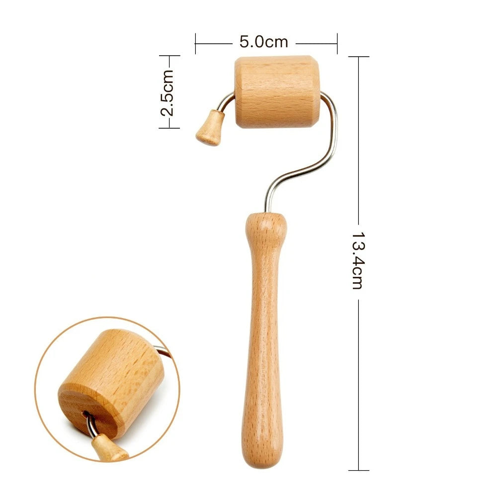 6/7/8Pcs/Set Wooden Facial Massage Tools Roller Anti-Aging Face Massager Kit Durable Scraping Board Manual Massage Tools
