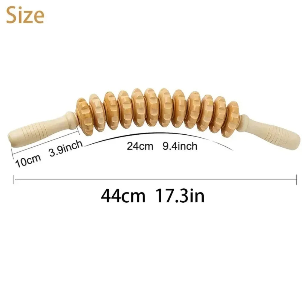 6/7/8Pcs/Set Wooden Facial Massage Tools Roller Anti-Aging Face Massager Kit Durable Scraping Board Manual Massage Tools