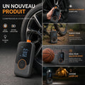 Mini Compresseur d'Air Sans Fil — Voiture, Vélo, Ballon