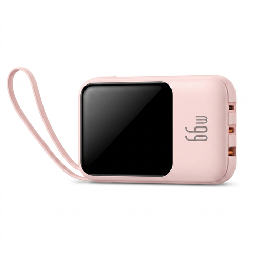 Batterie Externe 20000mAh avec Câbles Intégrés – Charge Rapide 66W